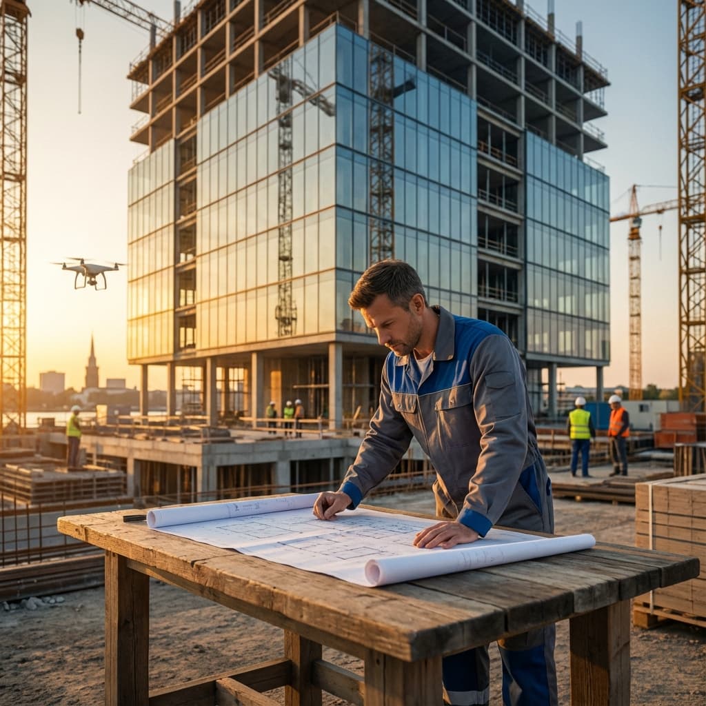 Professional technical construction planning and infrastructure